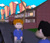           Interacting with Animated Characters in a Virtual Learning Environment